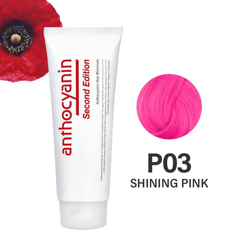 Thuốc nhuộm phủ bóng Anthocyanin  (Hàng chính hãng Sarangsae) P01-P05 nhóm màu hồng