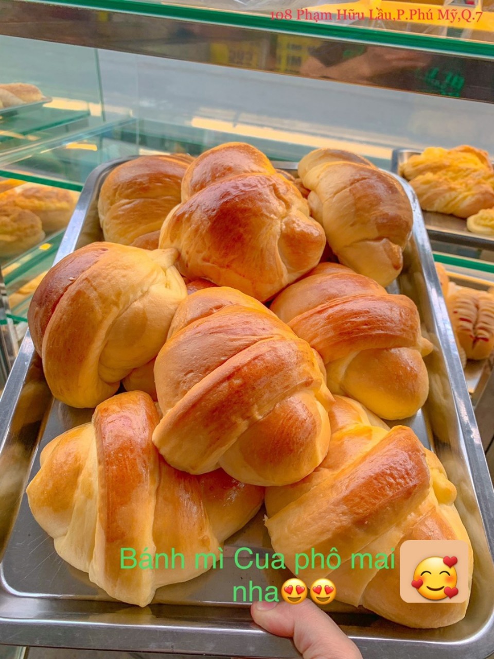 Bánh mì cua phô mai - 1 set 3 bánh