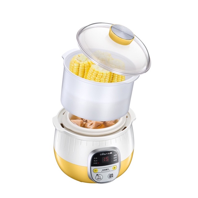 Nồi Cháo Chậm Bear Dung Tích 0,8L Sẵn Hàng