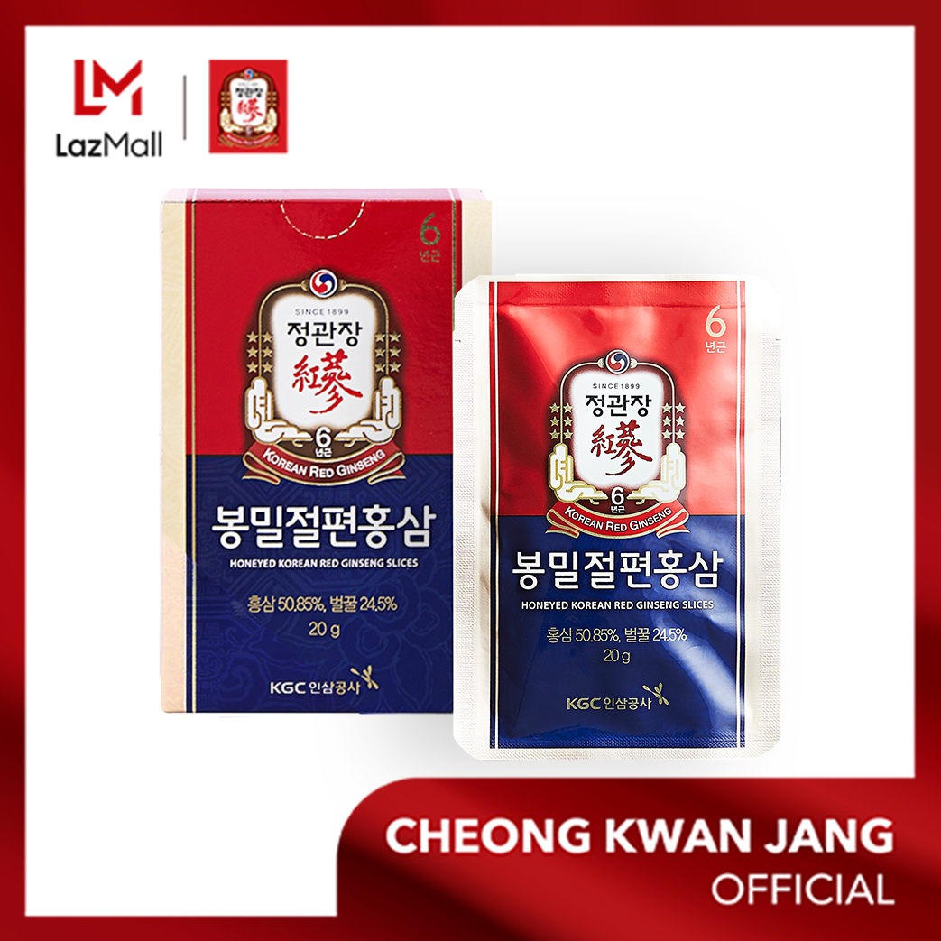 Hồng sâm lát tẩm mật ong KGC Cheong Kwan Jang 1 gói 20g