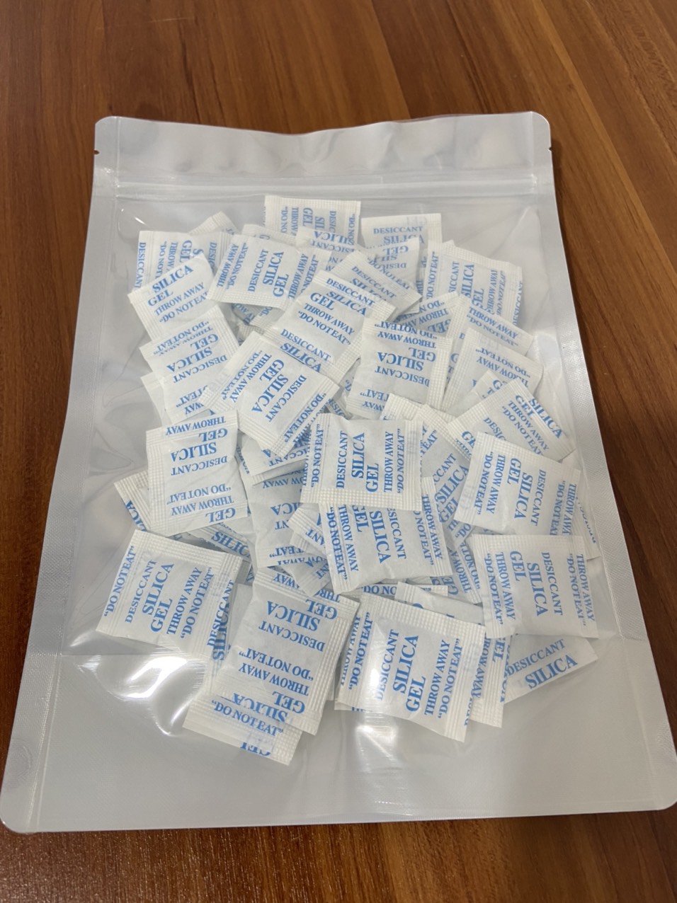 Gói hút ẩm 1gr xanh(Túi 100gram)(giá sỉ)