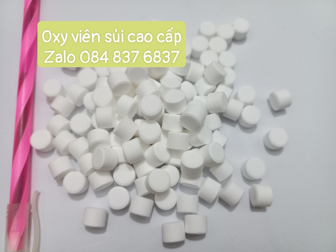 Oxy viên túi 500g, cung cấp oxy cho tôm cá khi mất điện