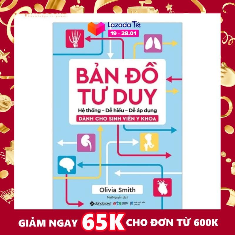 Sách Mới Alphabooks - Bản đồ tư duy (dành cho sinh viên y khoa)