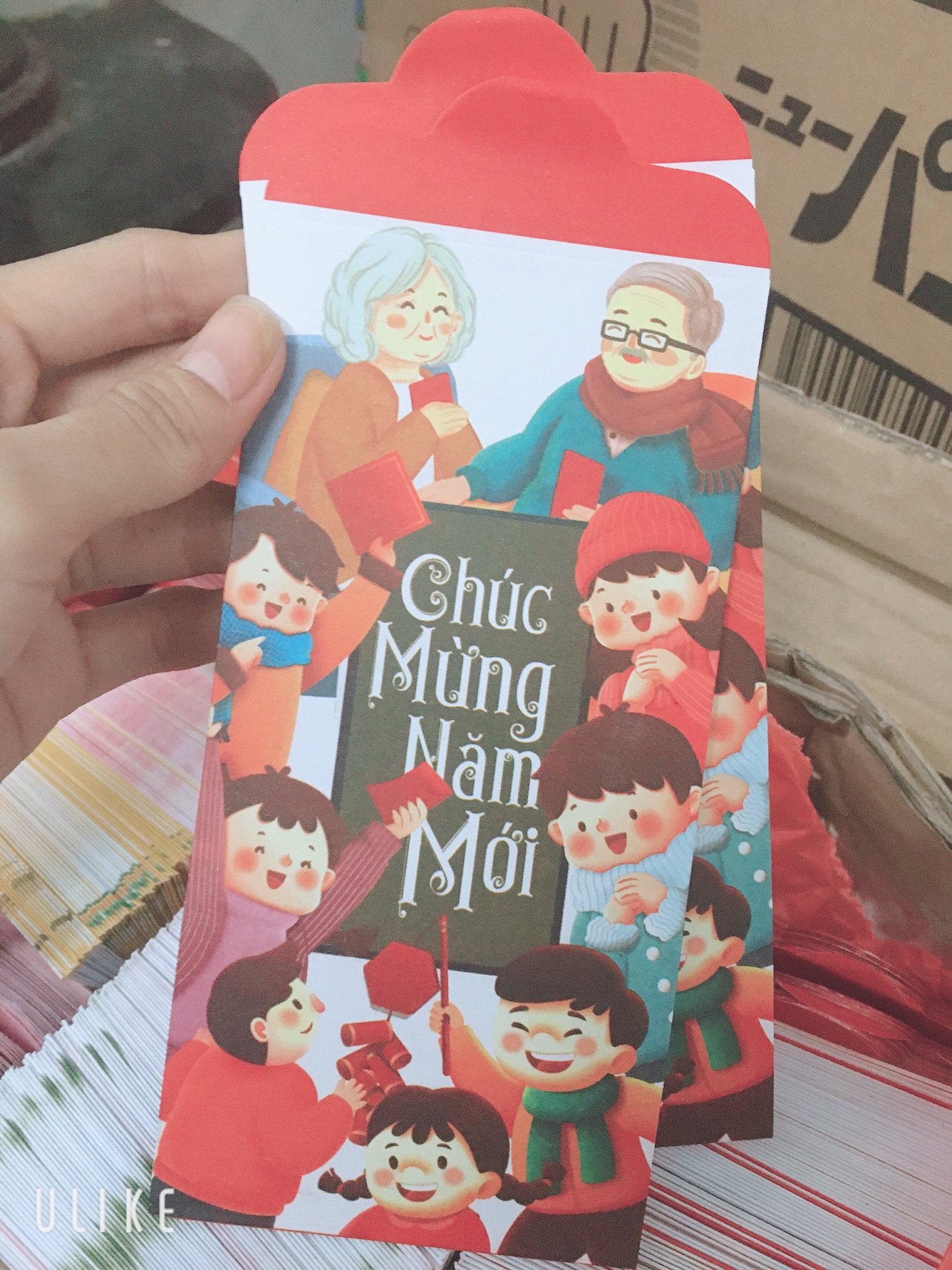 SET 5 BAO LÌ XÌ TẾT ĐỘC LẠ NHIỀU HÌNH 2021