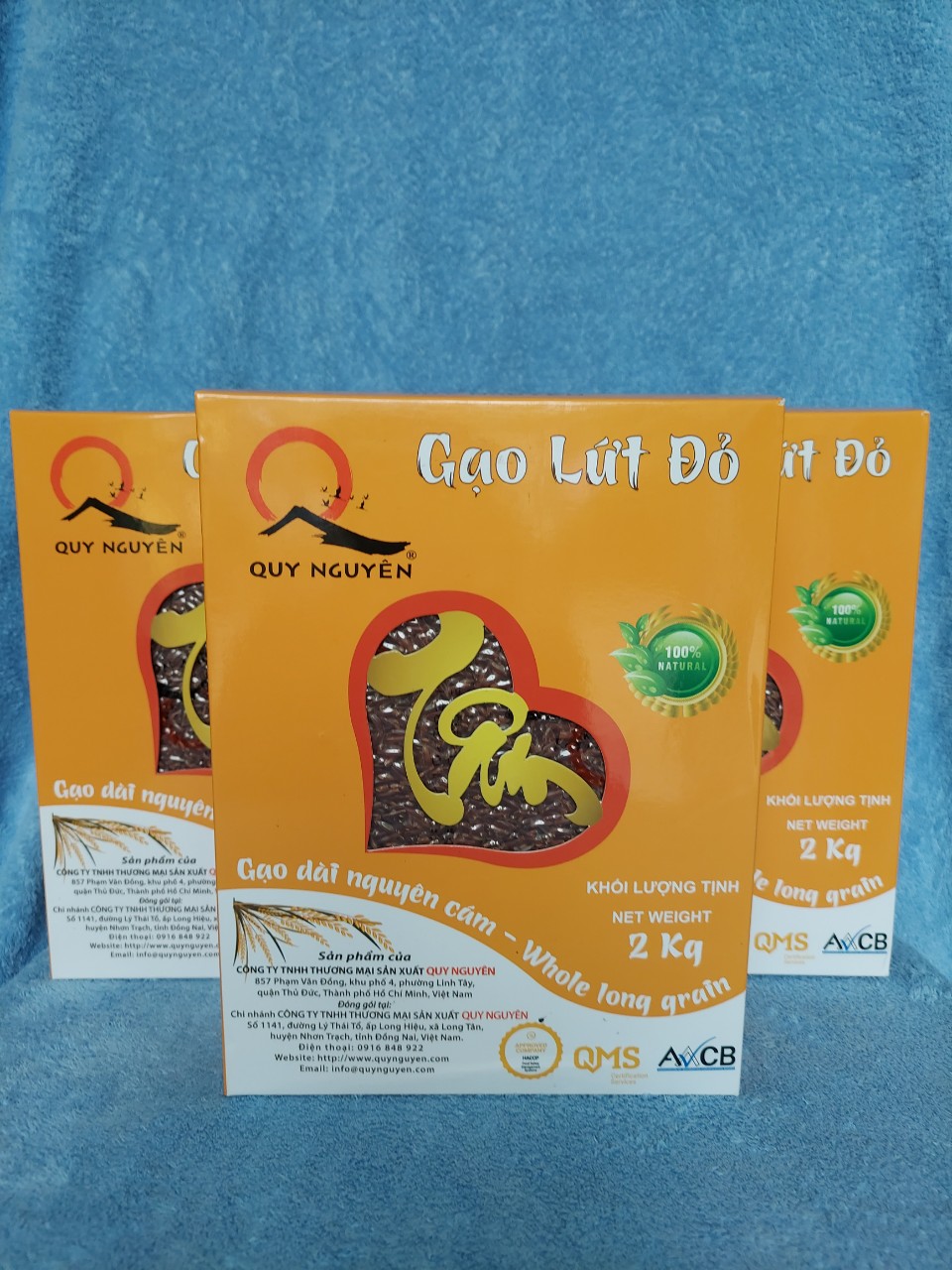 Gạo Lứt Đỏ 2Kg- Quy Nguyên