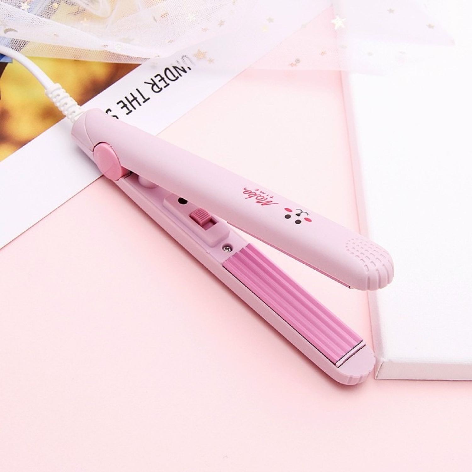 Máy Dập Xù/ Máy ép tóc mini Cute Sẵn Nhiều Màu