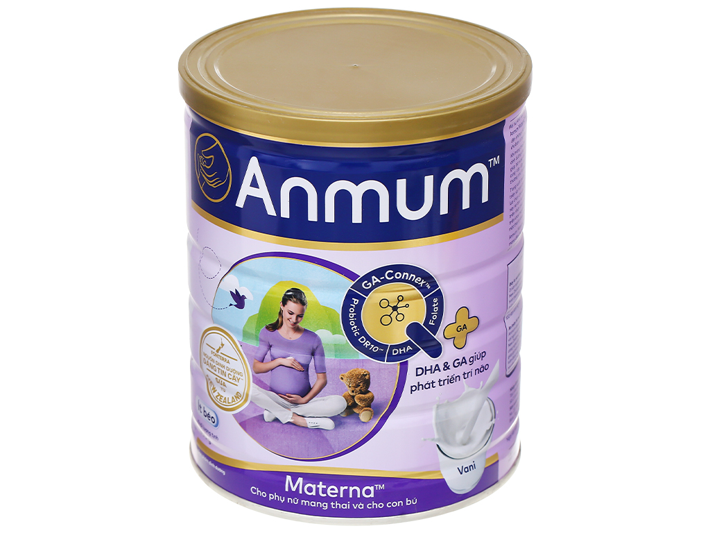 Sữa Bột Dành Cho Mẹ Bầu Anmum Materna Vani Socola 400g - Lon