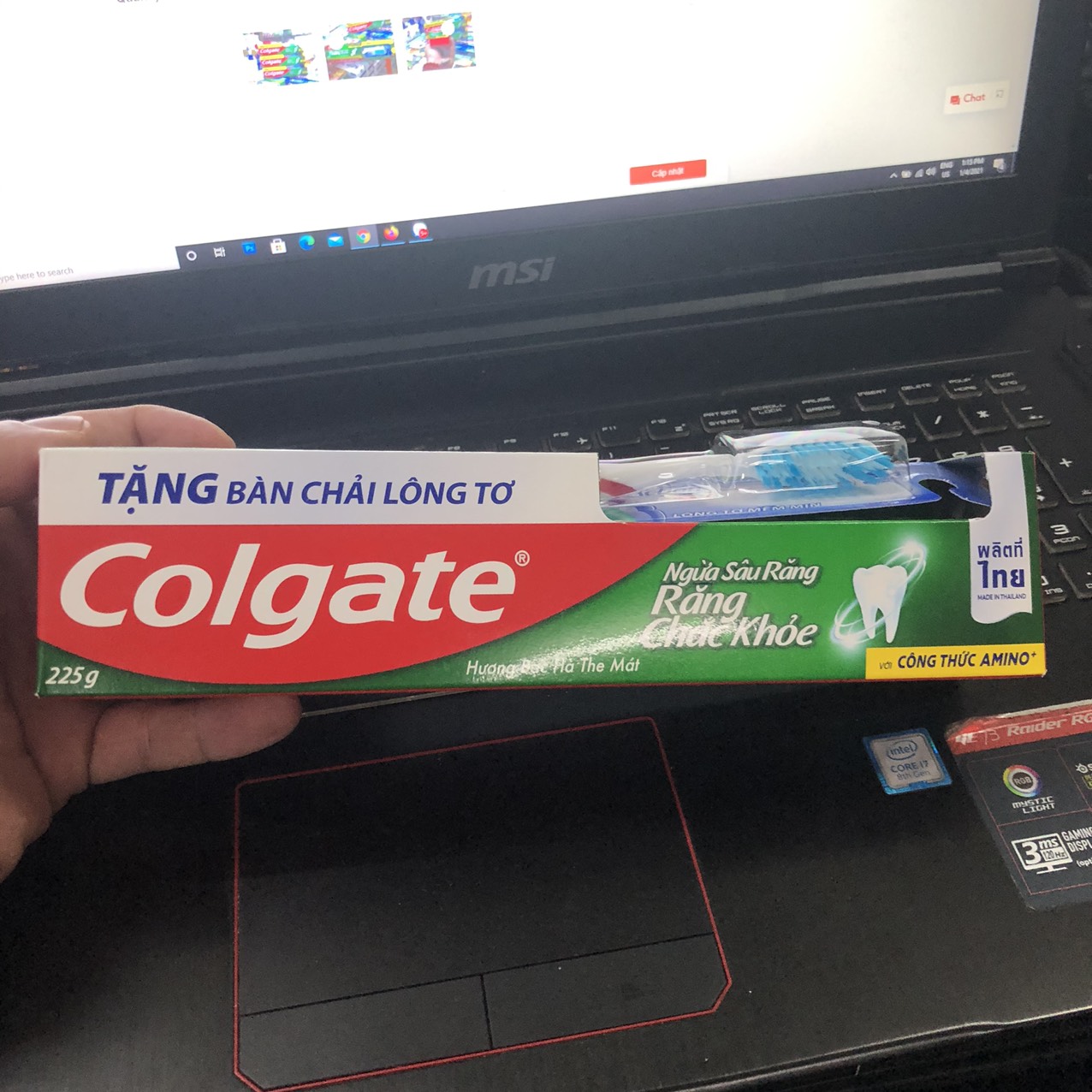 [HCM]Kem đánh răng Colgate ngừa sâu răng 225g