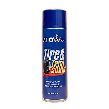 Mua 2 chai tặng khăn lau - arrow sp tire & trim shine 500ml