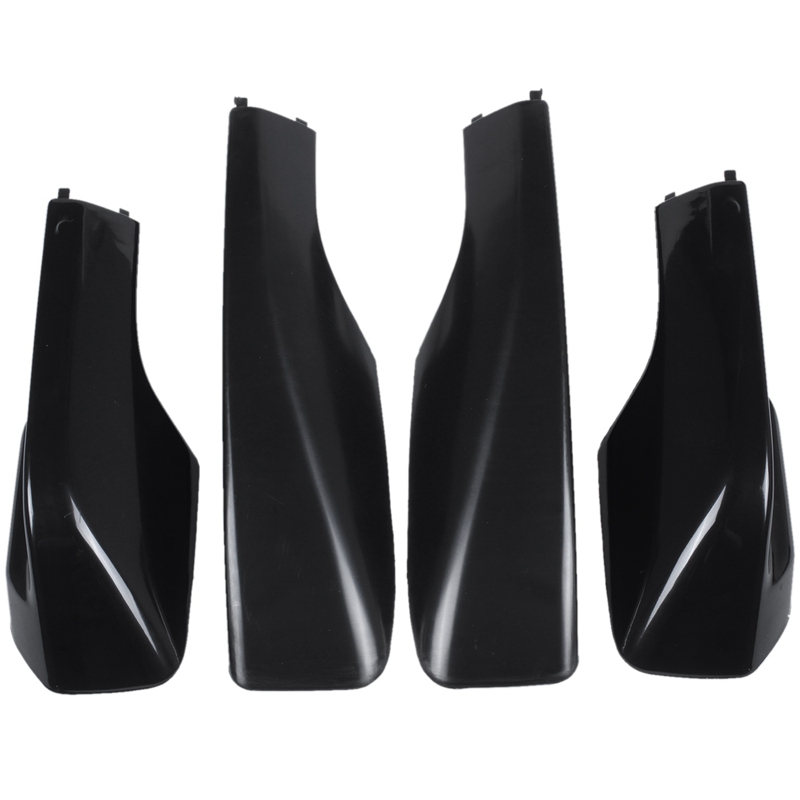 Car styling roof rack cover bar rail end replacement shell accessories 4pcs for toyota rav4 xa20 2001 2002 2003 2004 2005