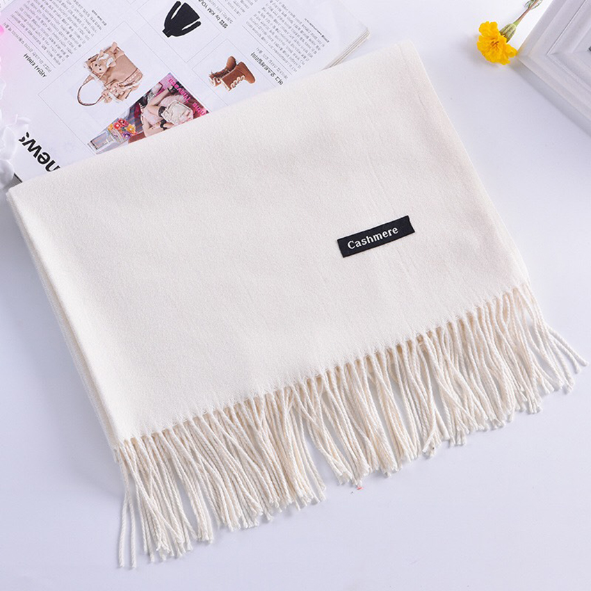 Khăn choàng cổ nữ cashmere hàn quốc chất mềm mịn - naza bag