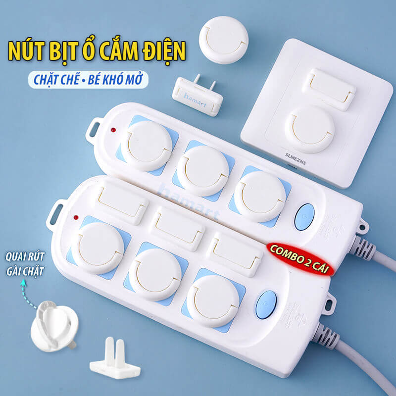 2 PCS Power Outlet Baby Kids Child Safety Guard Protection Anti Electric Shock Plugs Protector Rotate Cover