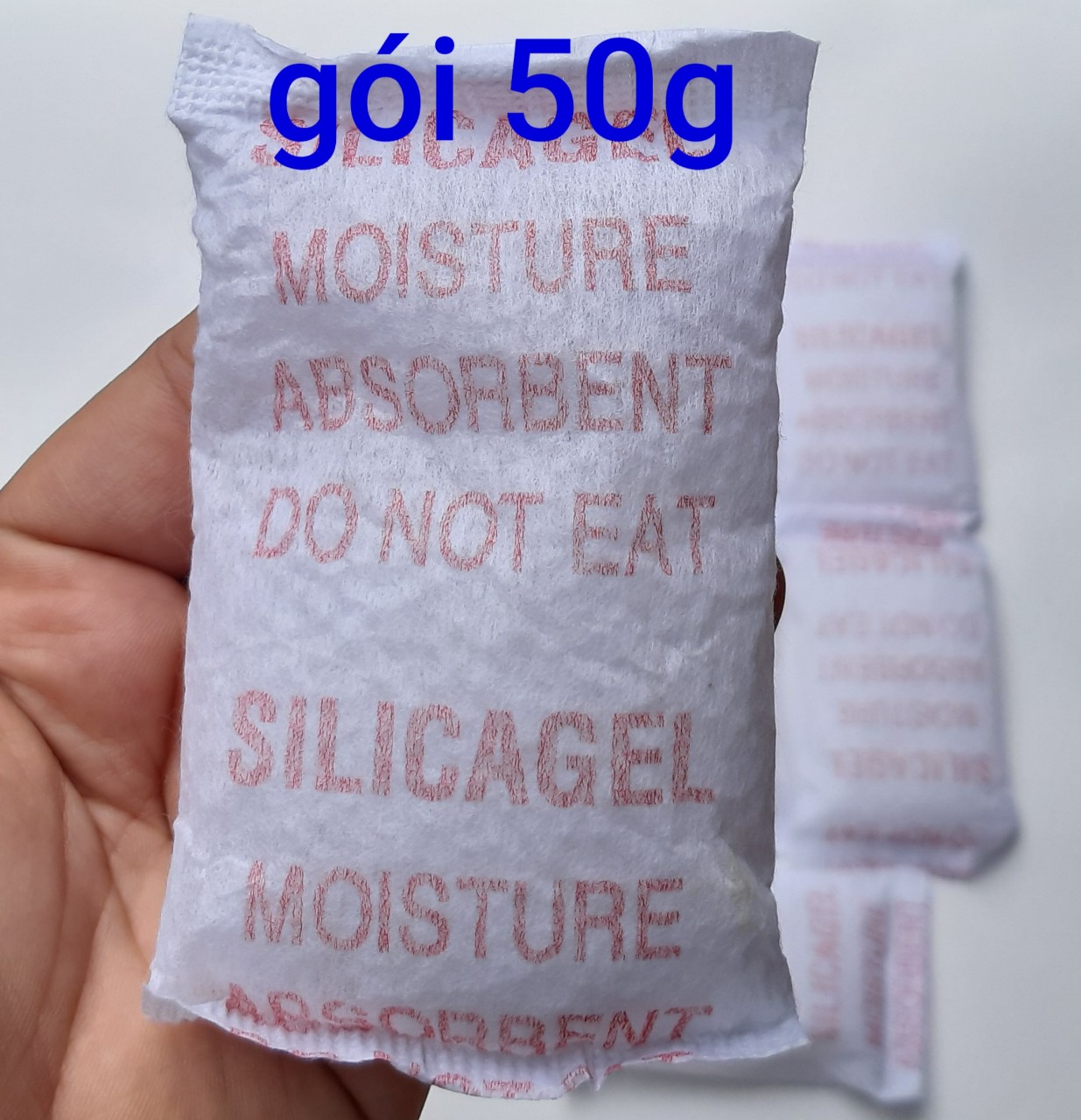 [túi 500g] Gói hút ẩm (50g,100g/gói nhỏ) silica gel desiccant đa năng chống ẩm hút ẩm quần áo, hút ẩm giày dép, hút ẩm sách vở, hút ẩm máy ảnh, hút ẩm thiết bị điện tử, hút ẩm thực phẩm khô