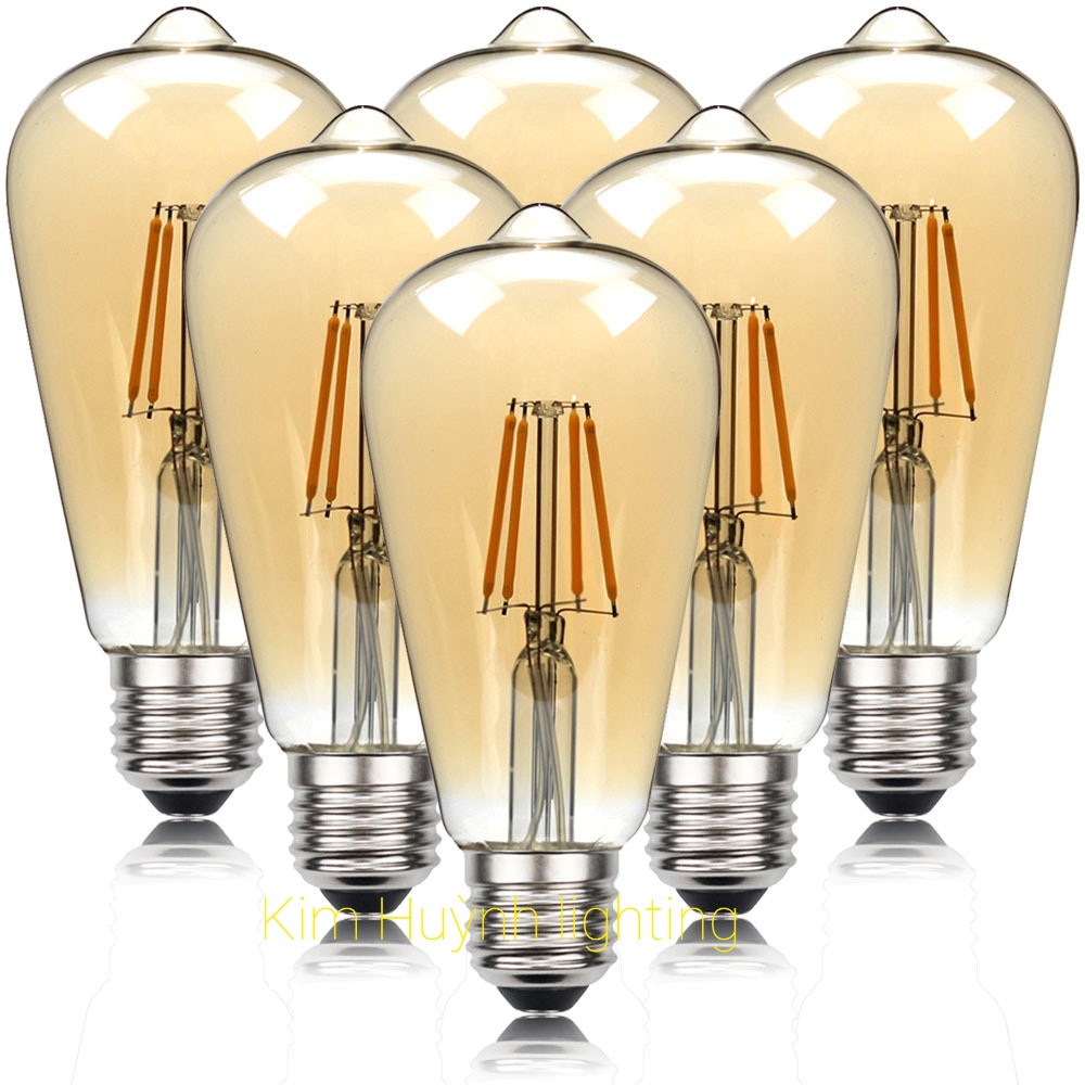 [HCM]BÓNG LED EDISON ST64 4W