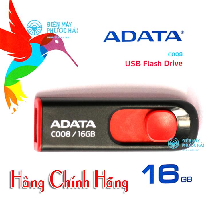 USB Adata C008 16gb -Chính hảng Adata,  Dùng cho thợ làm phim