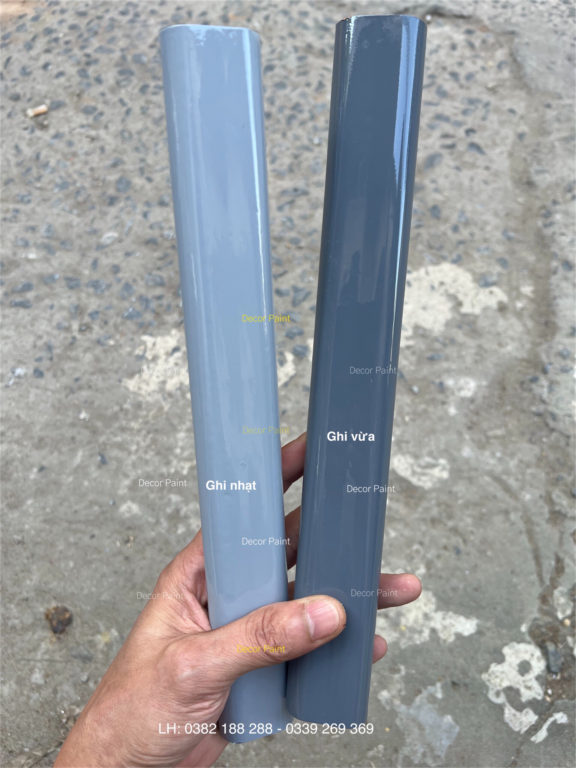 Sơn 2k các màu Decor Paint.
