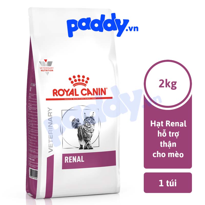 Hạt Cho Mèo Hỗ Trợ Thận Royal Canin Renal Cat