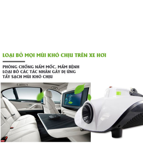 OTN - Máy Xông Khói Khử Mùi, Diệt Khuẩn - dùng cho ô tô, nhà hàng, khách sạn, văn phòng, gia đình,...