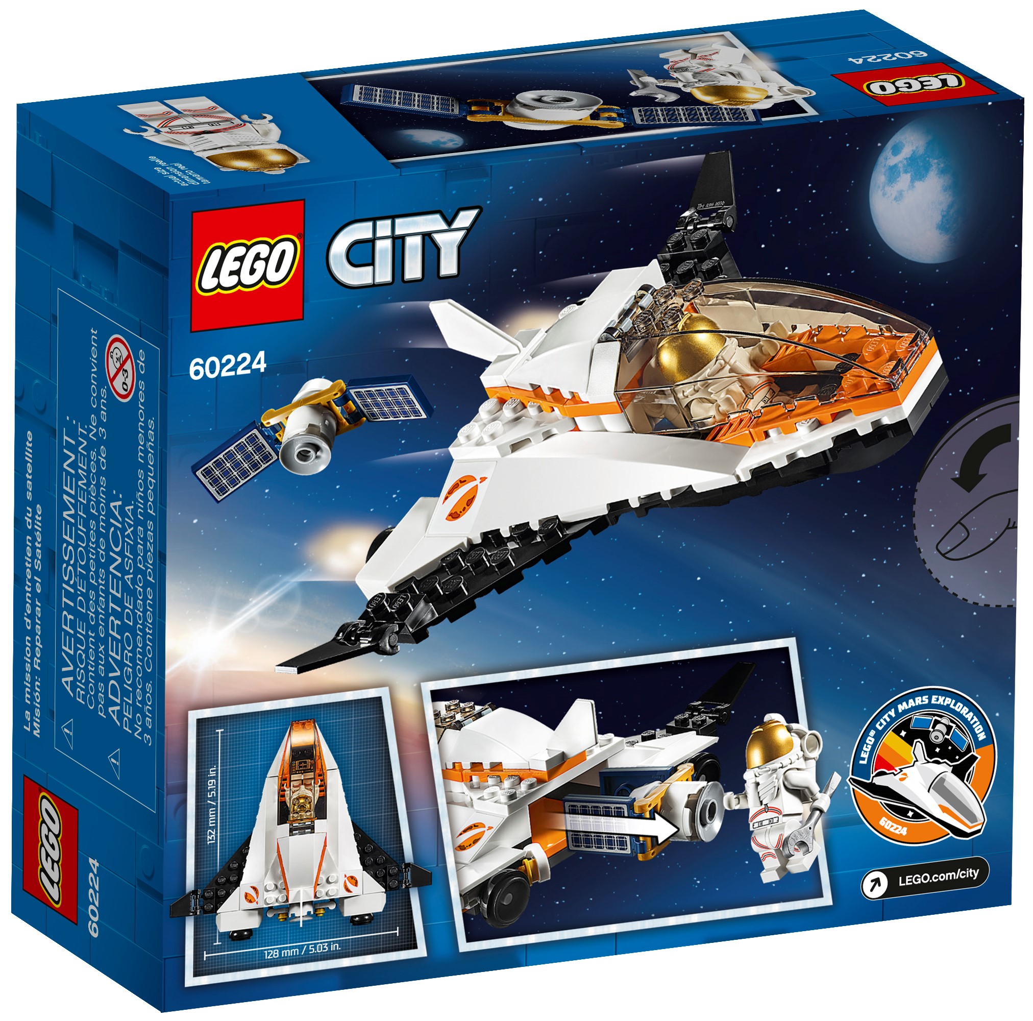 Satellite Service Mission 60224 | City - Lego