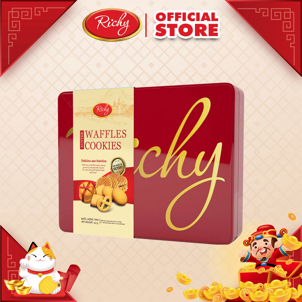 [NEW] Bánh Richy Victory 300g - Tết Richy 2024