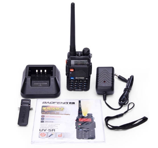 Bộ đàm baofeng màn hình lcd uv-5r 0678 băng tầng kép