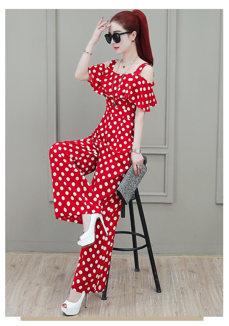 [HCM]JUMPSUIT DÀI CHẤM BI SANG CHẢNH