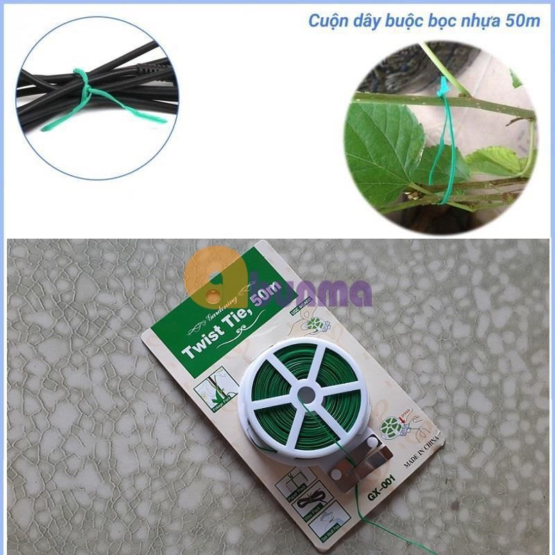 Dây lõi thép bọc nhựa dùng buộc Hoa Lan