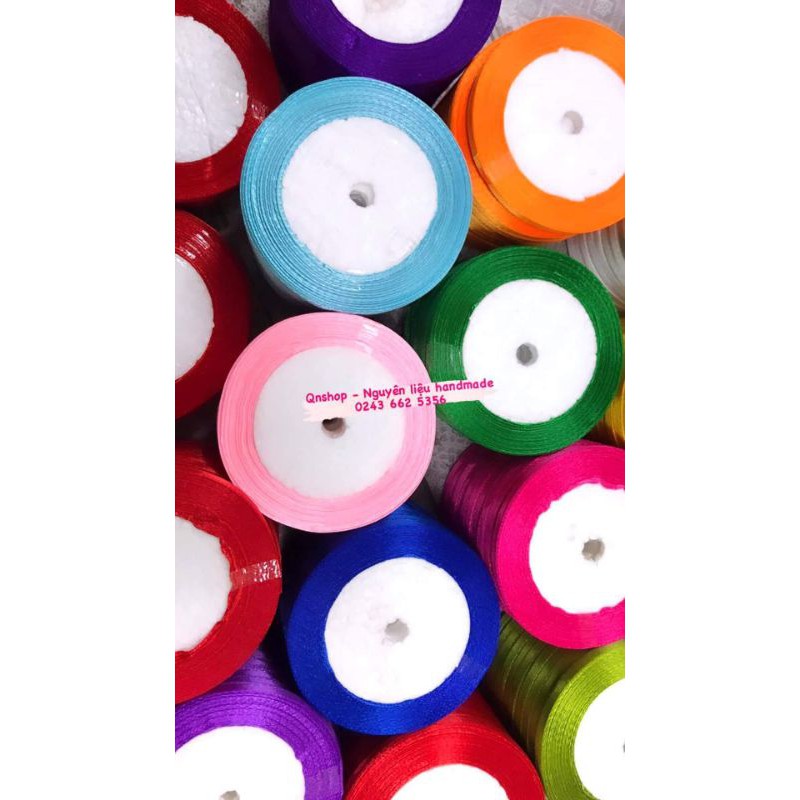 Ruy băng lụa bản 2cm - 5cm