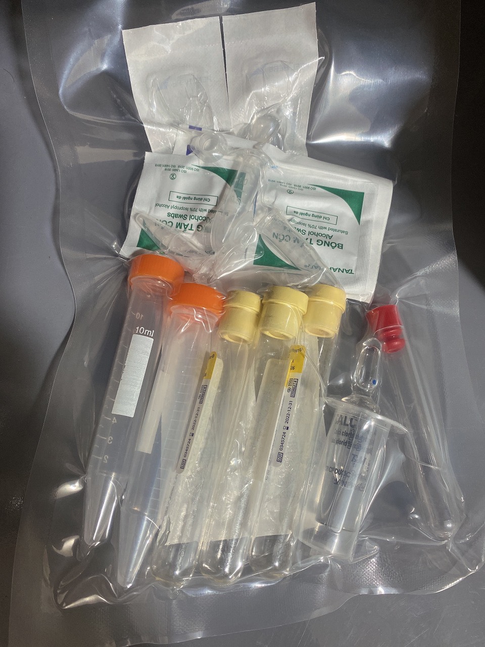 Bộ kit prp chứa hoạt hoa tiểu cầu