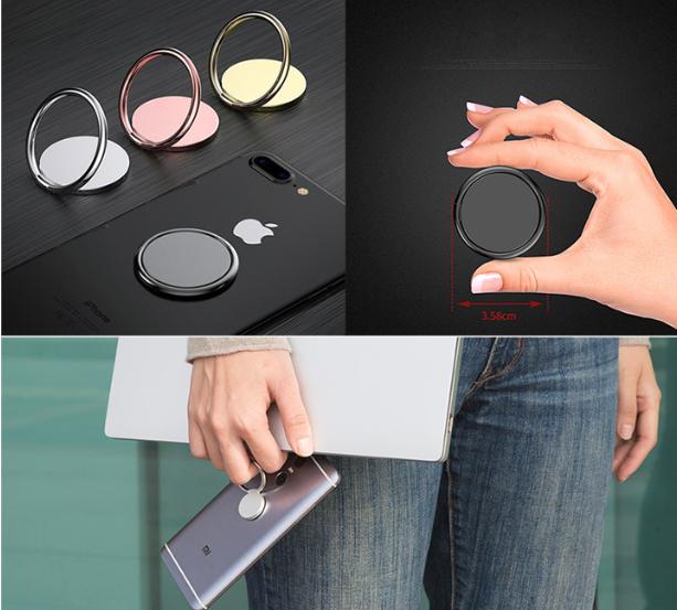 [HCM]IRING Tròn Xoay 360 Nhẫn Điện Thoại Cao Cấp Thế Hệ 2019 Full INOX ( Nhiều Màu)