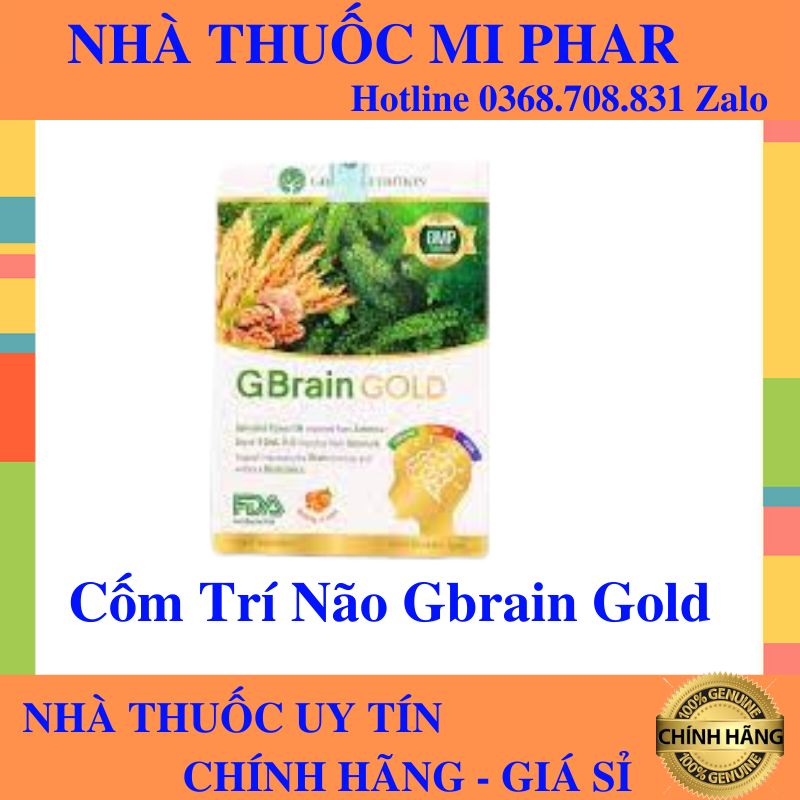 [chính hãng| cốm trí não g brain gold cho trẻ em, cốm phát triển trí não gbrain gold cho bé - giúp bé phát triển trí não hiệu quả - trung sơn 1