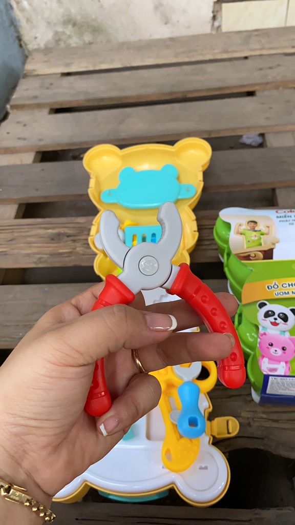 Đồ chơi balo gấu cho bé hkm Vitadairy
