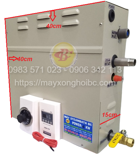 Máy xông hơi ướt Bảo Châu BC6kw