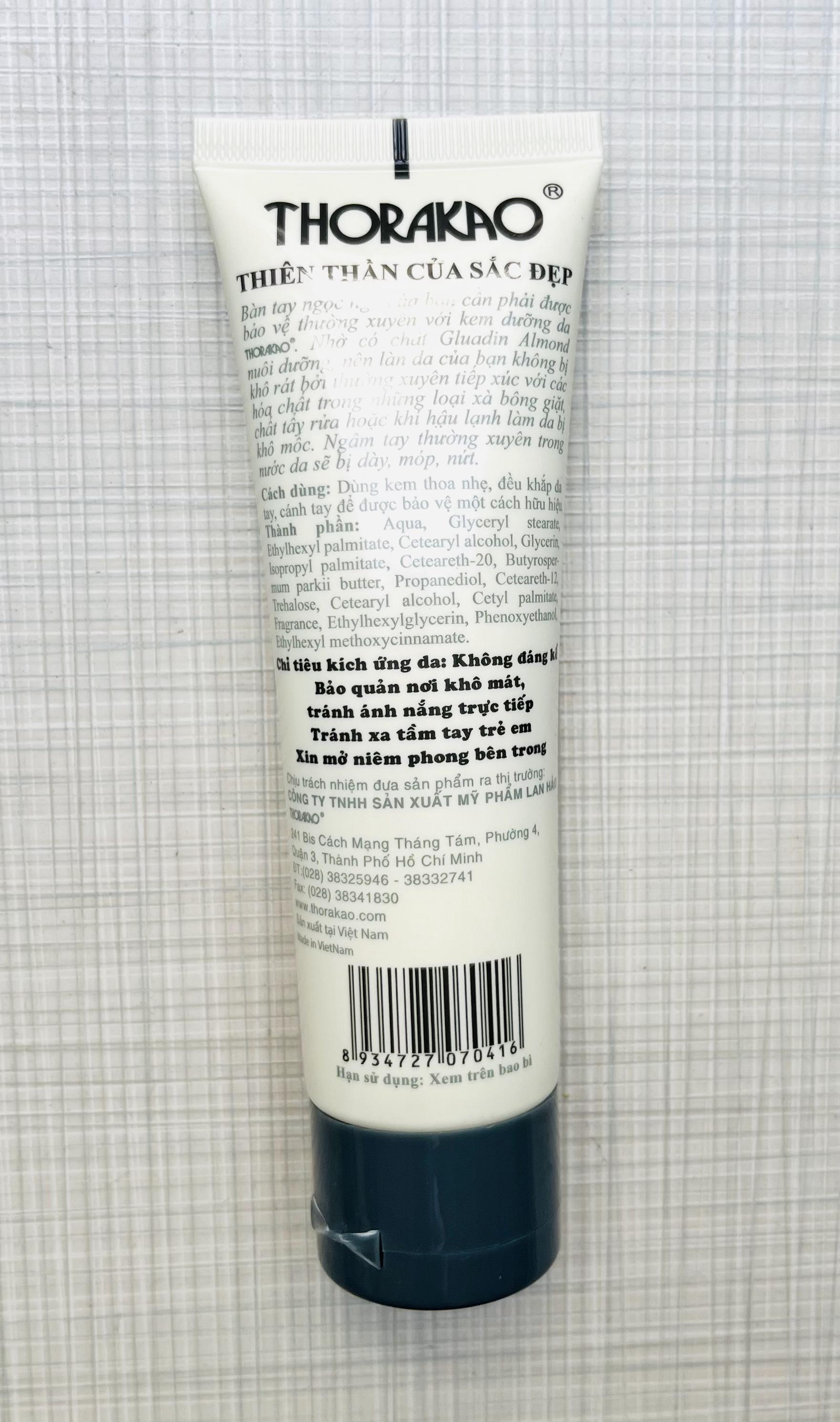 [HCM] ( Chính hãng ) Kem thoa dưỡng da tay Thorakao 80g