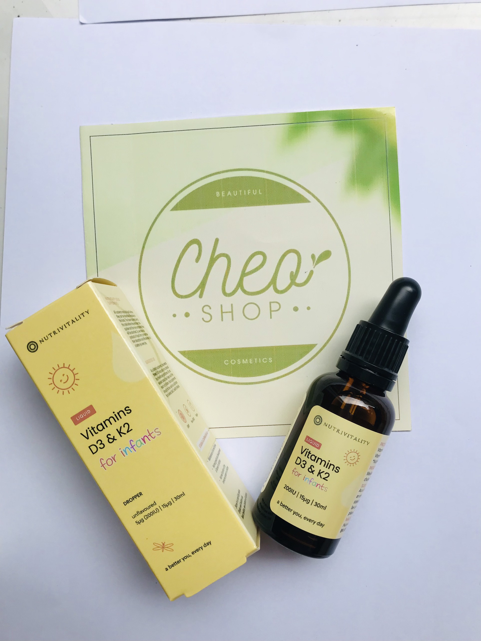 D3k2 Mk7 Nutrivitality Anh Quốc 30ml [MẪU MỚI]