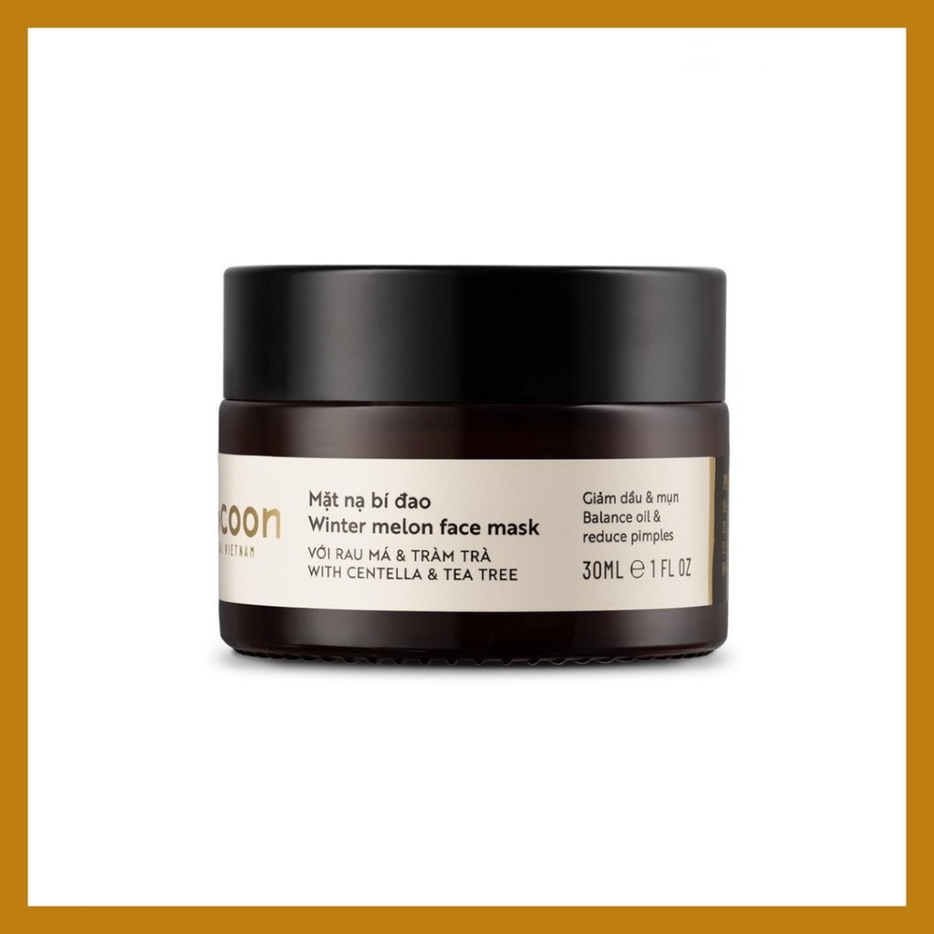 Mặt nạ Bí Đao Cocoon winter melon face mask 30ml