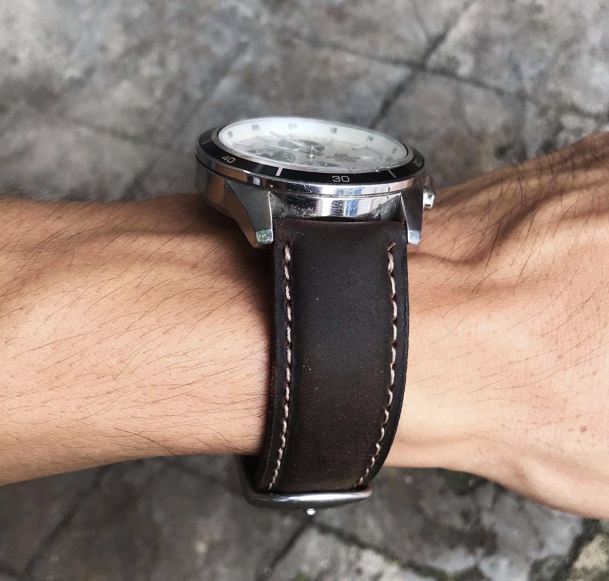 DÂY DA ĐỒNG HỒ NAM SIZE 18MM
