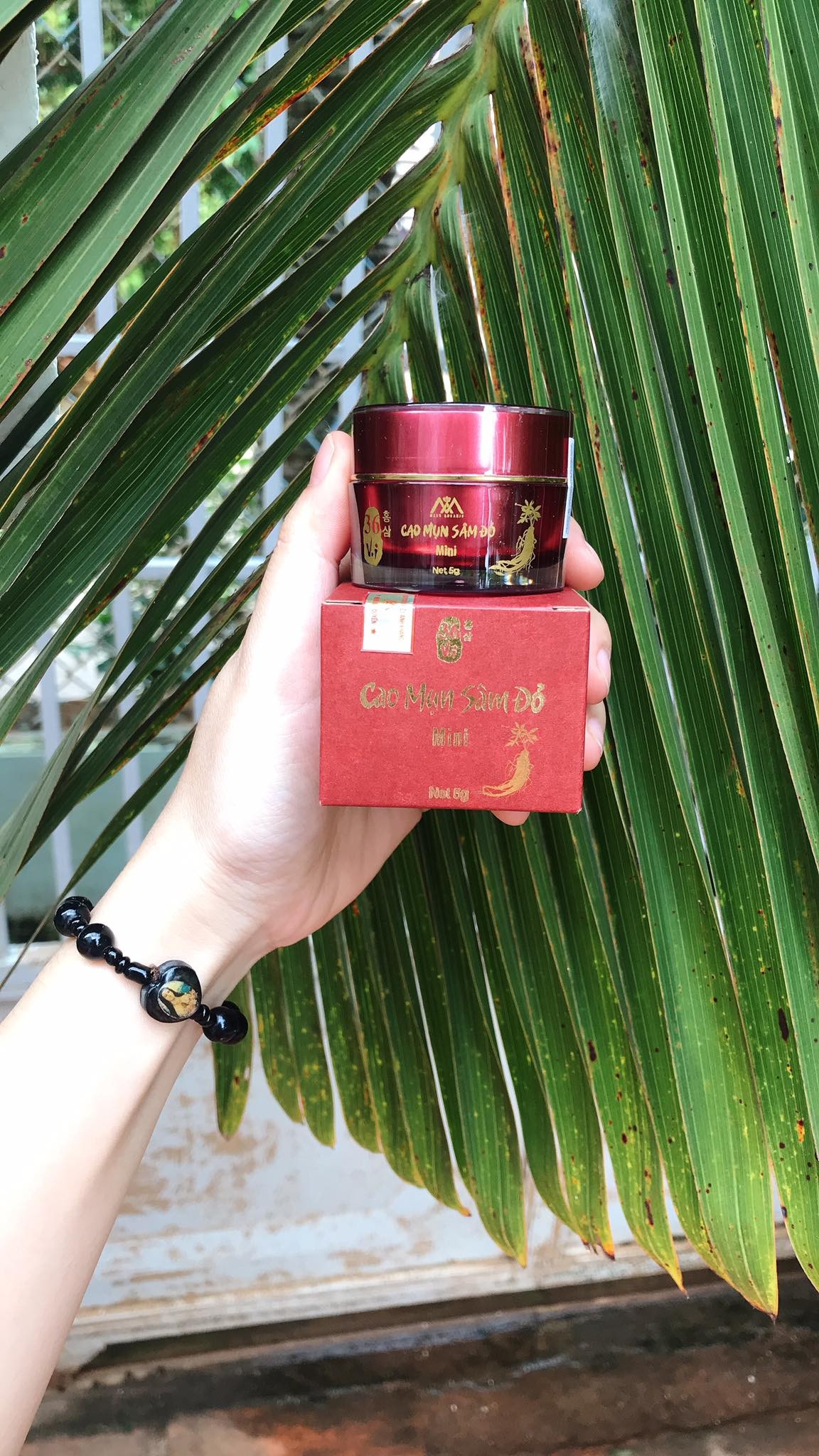 CAO MỤN SÂM ĐỎ MINI 5g - cao mụn sâm đỏ mini