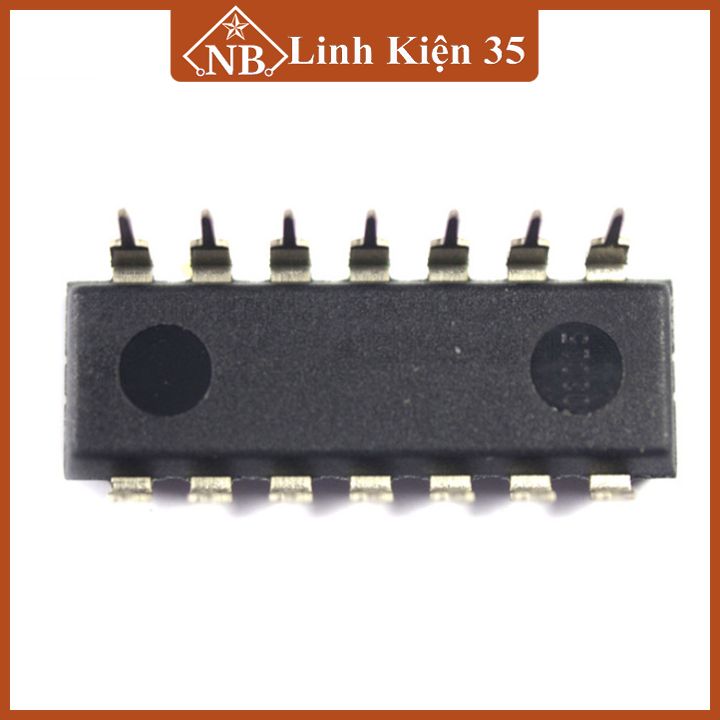 IC CD4070BE chân cắm DIP14
