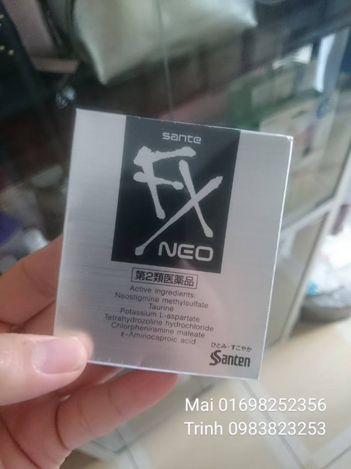 Nước nhỏ mắt sante fx neo xuất xứ nhật bản.