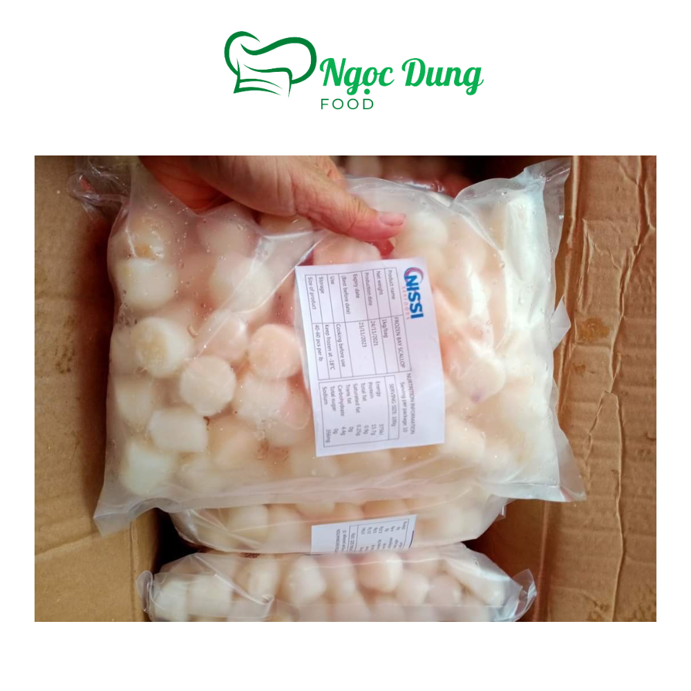 Còi sò điệp nhật size 60-80 bịch 1kg net 7 (tphcm)