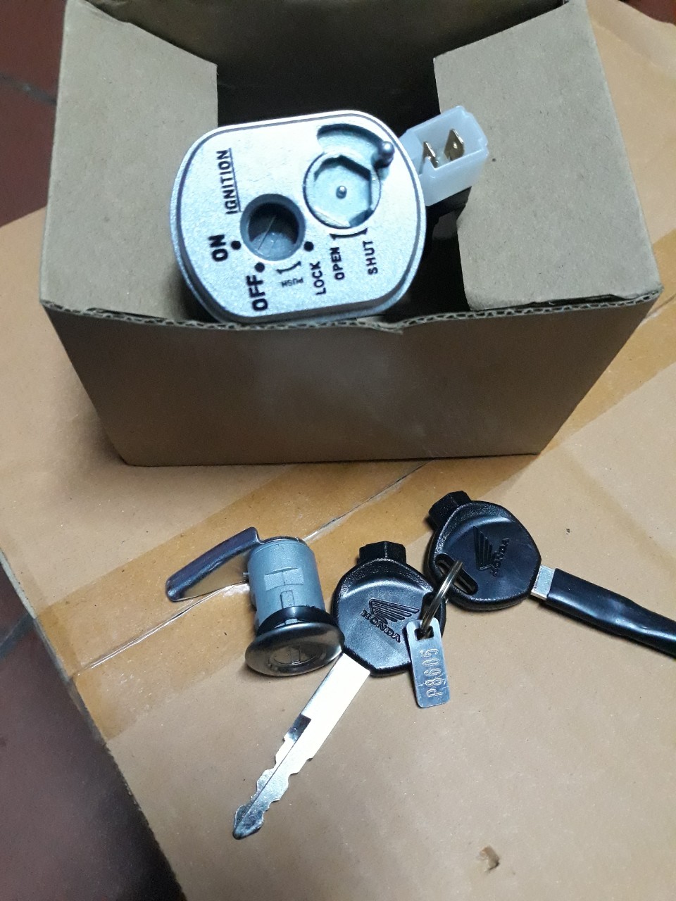 Ổ Khóa Điện Xe Wave S 110