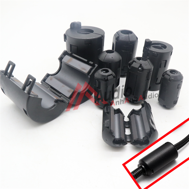Lỏi ferrit chống nhiểu kẹp dây tín hiệu  giá 01 cục