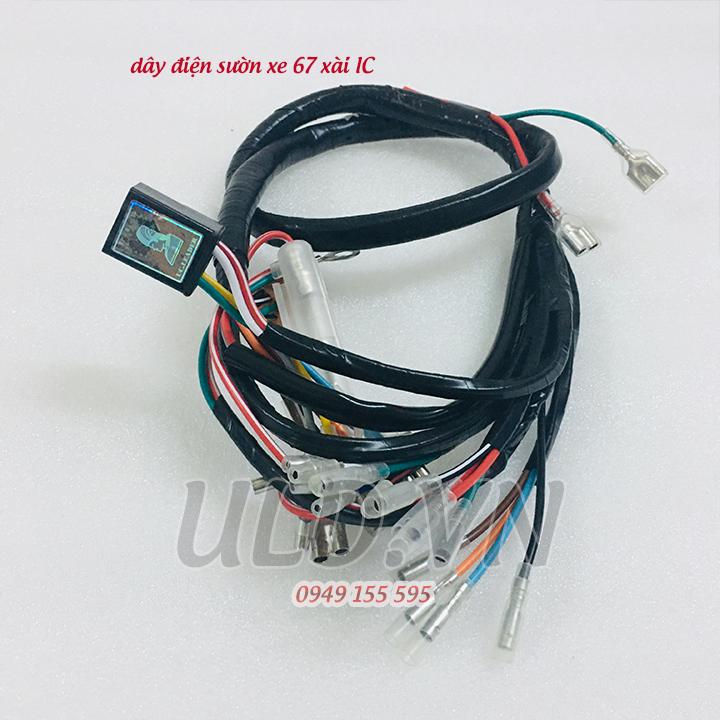 [HCM]dây điện sườn xe 67 xài IC