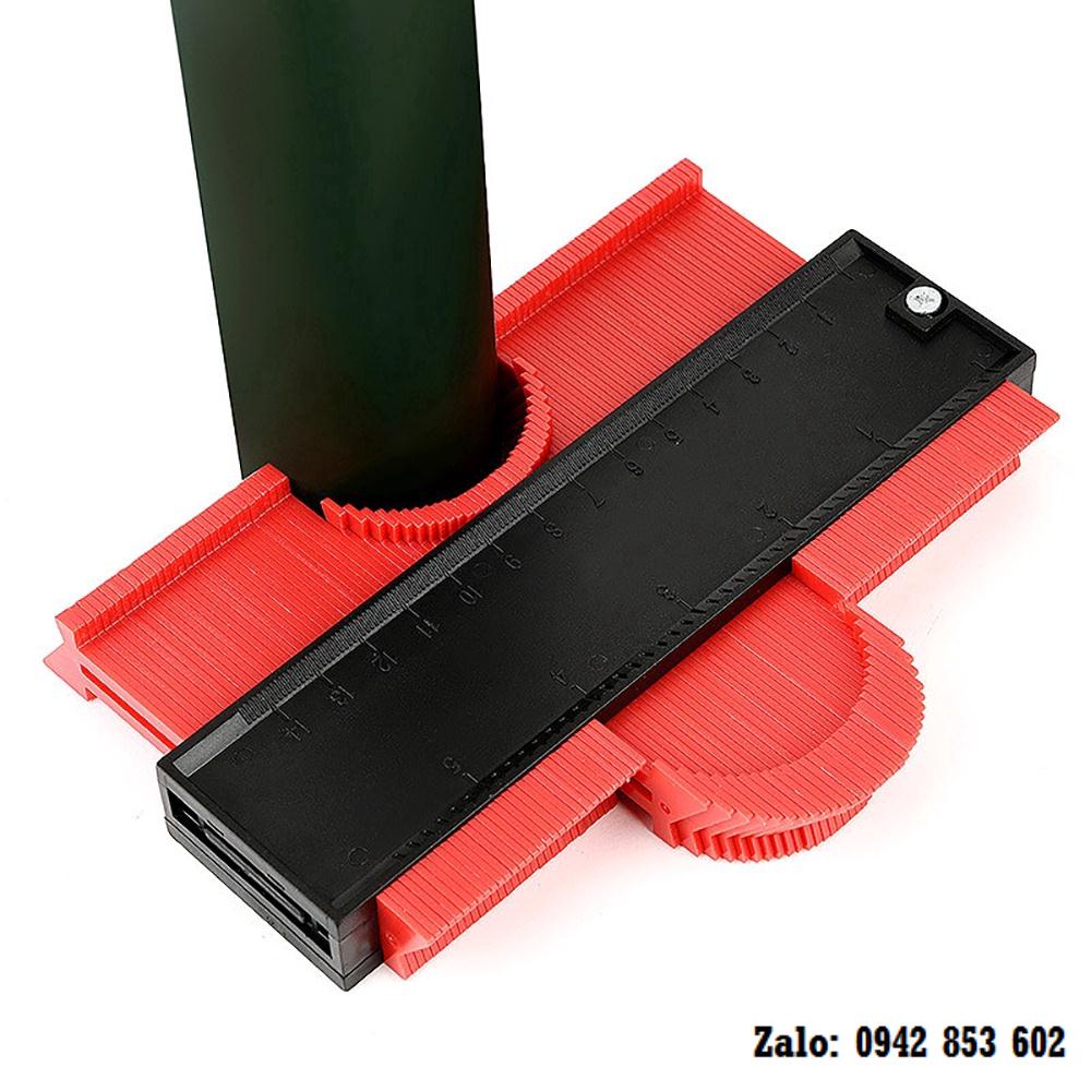 Thước sao chép hình dạng đa năng 12cm 25cm _TKDN