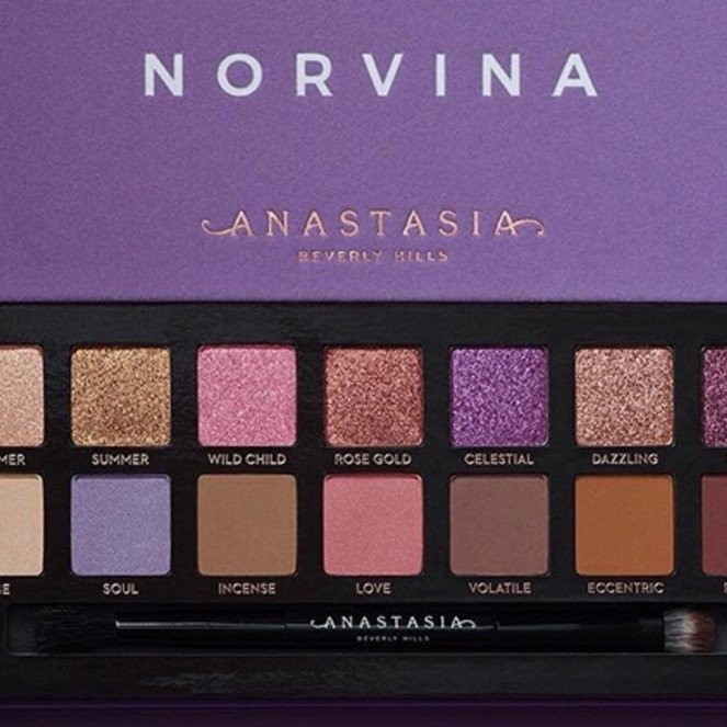 Bảng màu mắt Anastasia Beverly Hills Norvina nhập khẩu - 2305, chất phấn siêu mềm mịn, màu lên cực rõ, khả năng bám màu khá tốt, có thể giữ được màu lên đến 7-8 tiếng