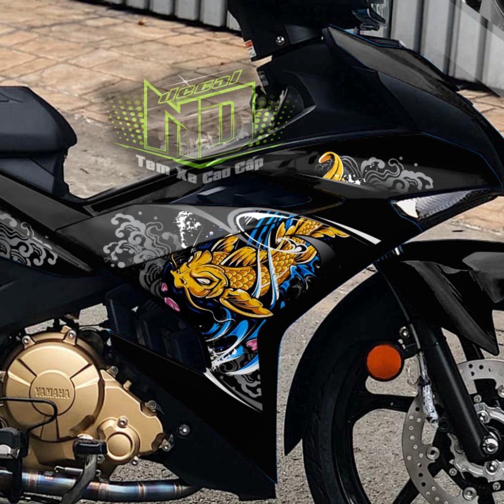 Tem Cá Chép - Ex 150 - 2019 - Rời Xe Đen - Cực Hot 7/2020