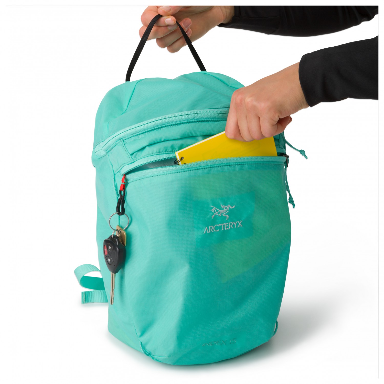 Balo Gấp Gọn Nam Nữ ARC'TERYX INDEX 15 Chống Nước Xếp Gọn Nhỏ Nhẹ Tiện Dụng Dễ Sử Dụng