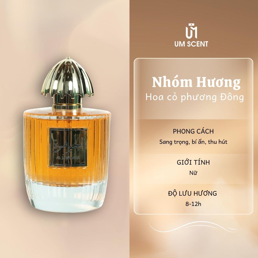Nước Hoa Nữ Al Jawhara 100ml & 10ml