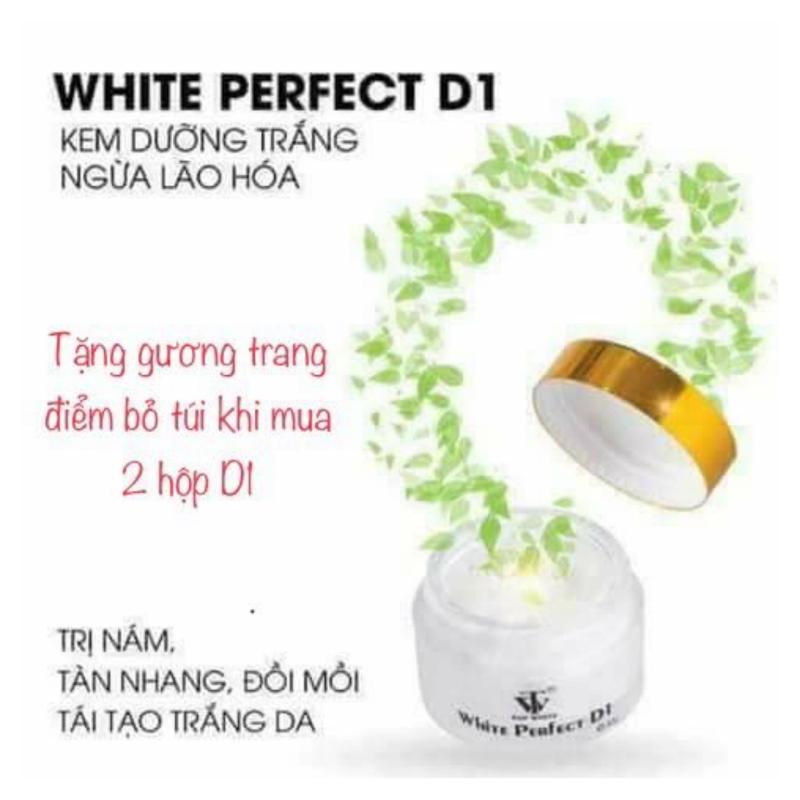 White Perfect D1 Kem ngăn ngừa nám, tàn nhang, đồi mồi